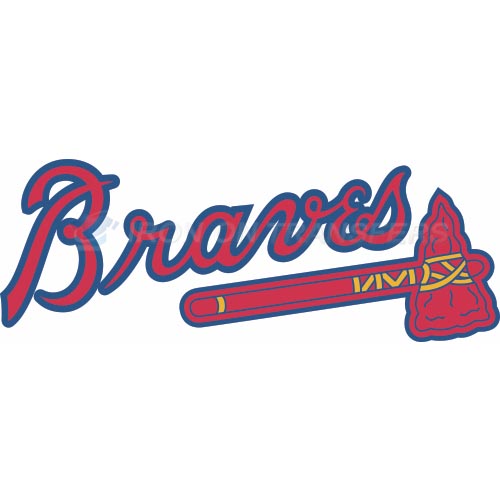 Atlanta Braves Iron-on Stickers (Heat Transfers)NO.1411